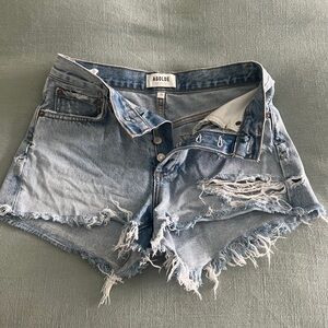 Agolde denim shorts
